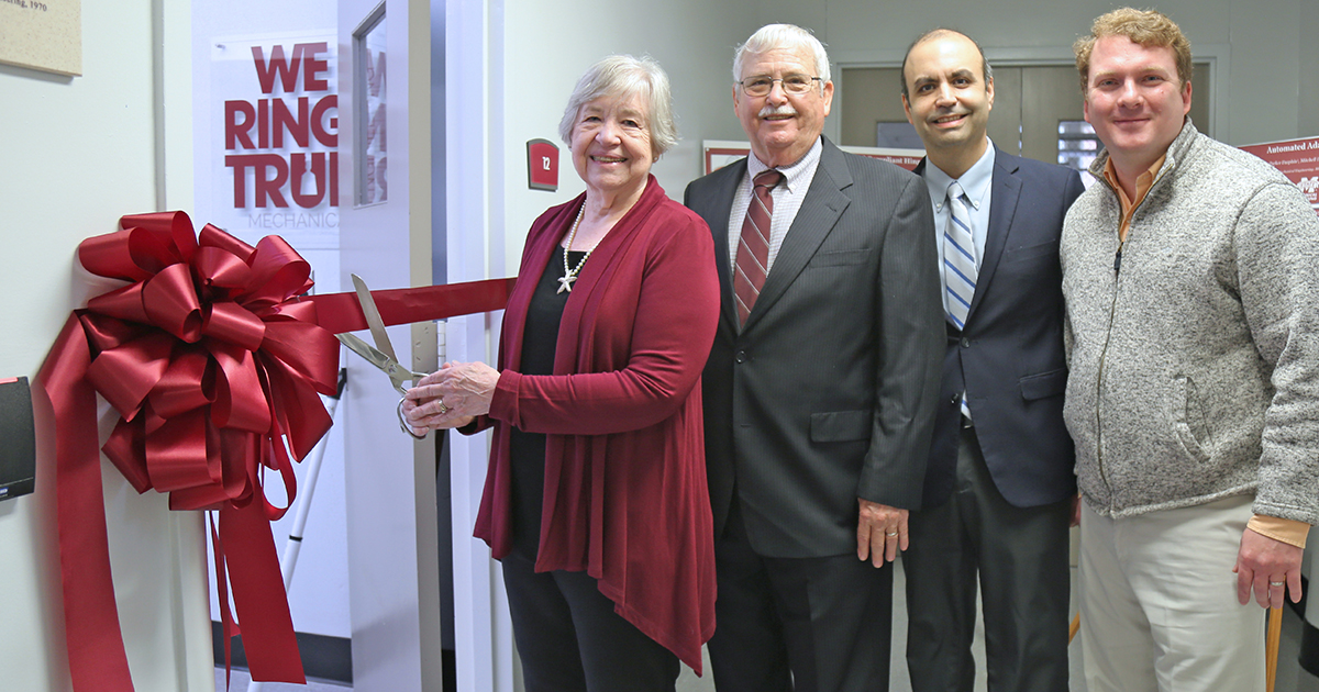 Mechanical Engineering Unveils New Project Space For Senior Design ...